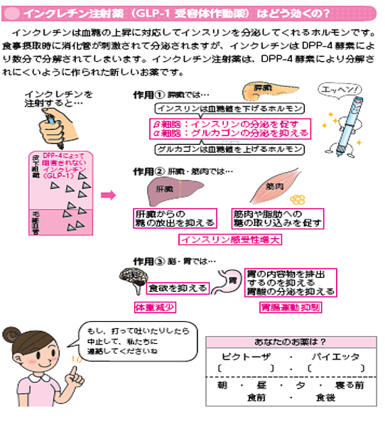 糖尿病の治療薬の種類